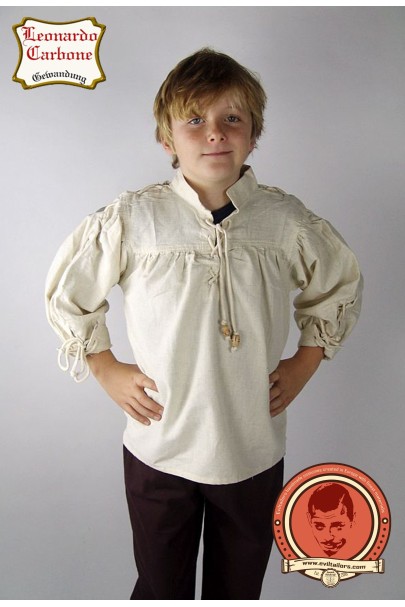 Childrens shirt with lacing on arms Jacklee