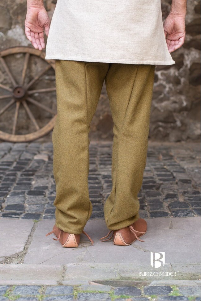 Pantalones de lana tipo Thorberg Fenris - Marrón