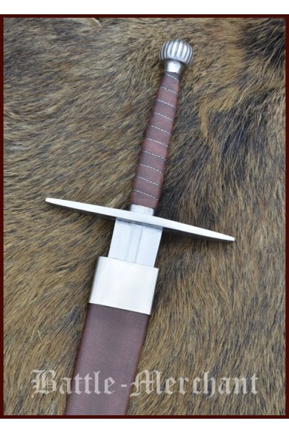Long Sword with scabbard, practical blunt, SK-B