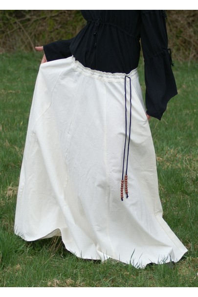 Medieval Ladies skirt, natural
