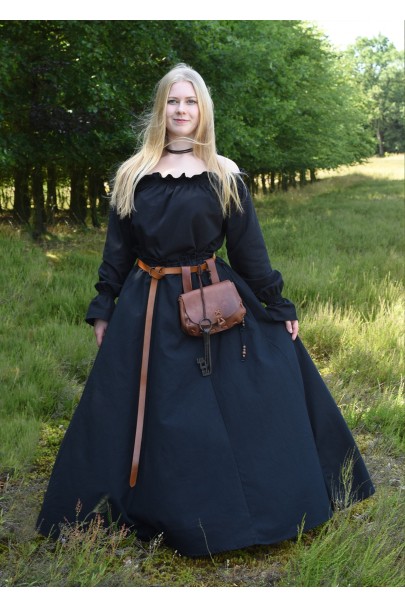 Medieval Ladies skirt, black