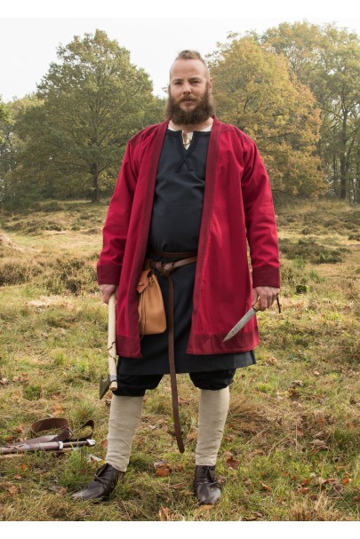 Klappenrock Bjorn, Viking Coat, red