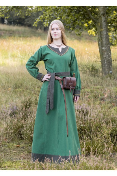 Viking Dress Jona, green