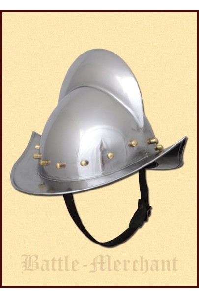 German Morion helmet, 1.2 mm steel