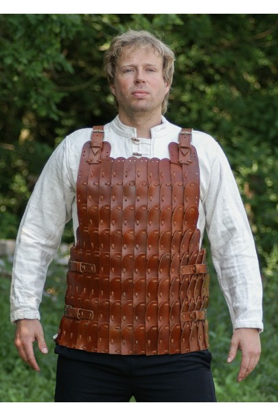 Leather Lamellar Armour, standard size