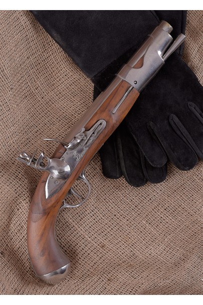 French Cavalry Flintlock Pistol 1763-66