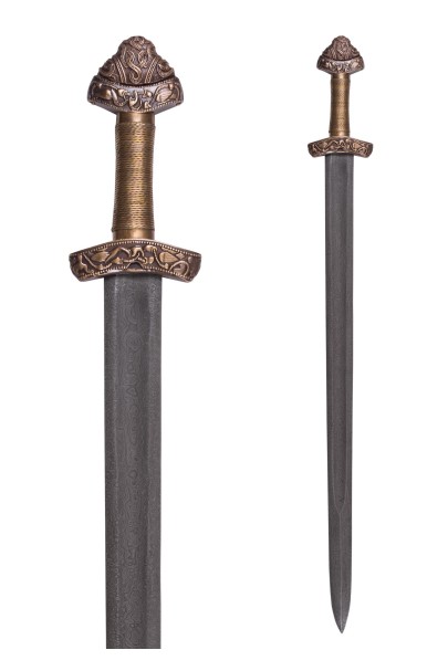 Espada Vikinga de Dybäck con Vaina - Acero Damasco